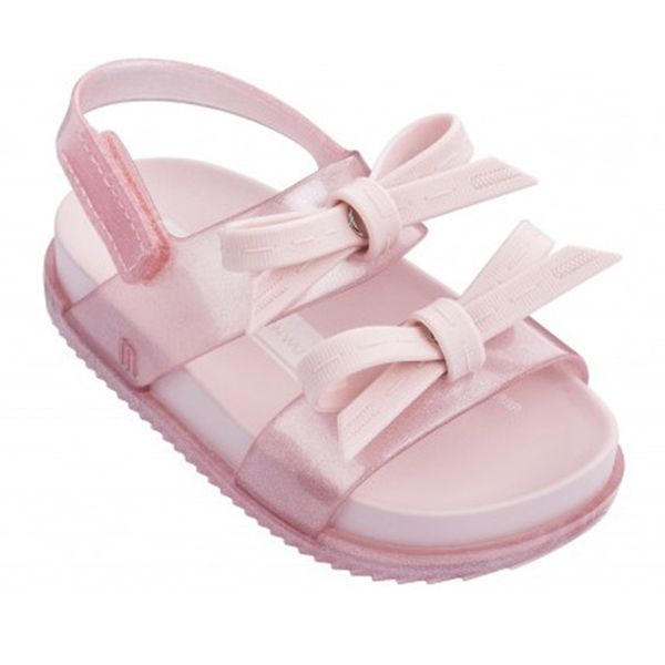 

girls jelly sandals mini cosmic sandals bow summer princess children's beach shoes non-slip children mini melissa y200103, Black;red