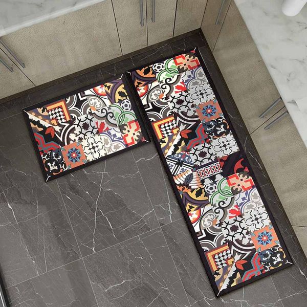 

carpets kitchen mat er anti-slip modern area rugs living room balcony bathroom printed carpet doormat hallway geometric bath