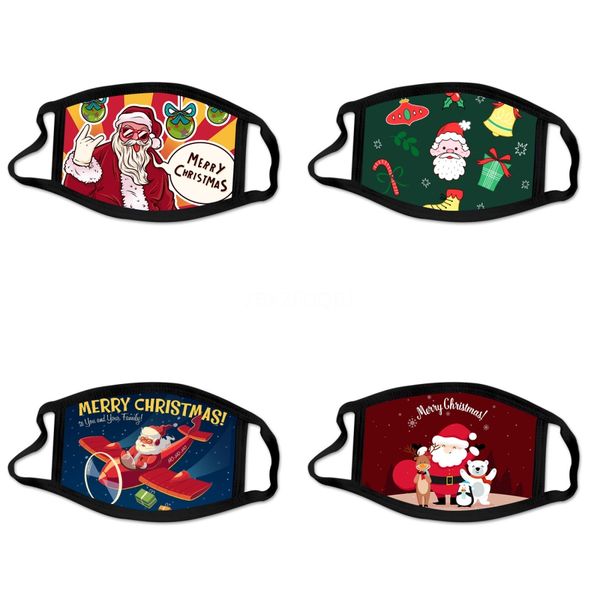 

sequins print mask breathable foldable mouth masks anti dust washablesunscreen masks face mask designer printed mask#690, Black