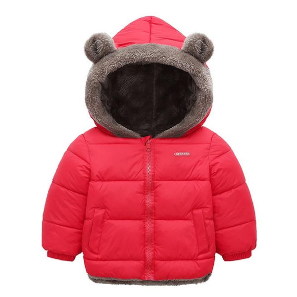 

down coat baby kids jackets winter 2021 autumn thick velvet coats for children warm outerwear boys jacket 2-6 year girls clothes, Blue;gray