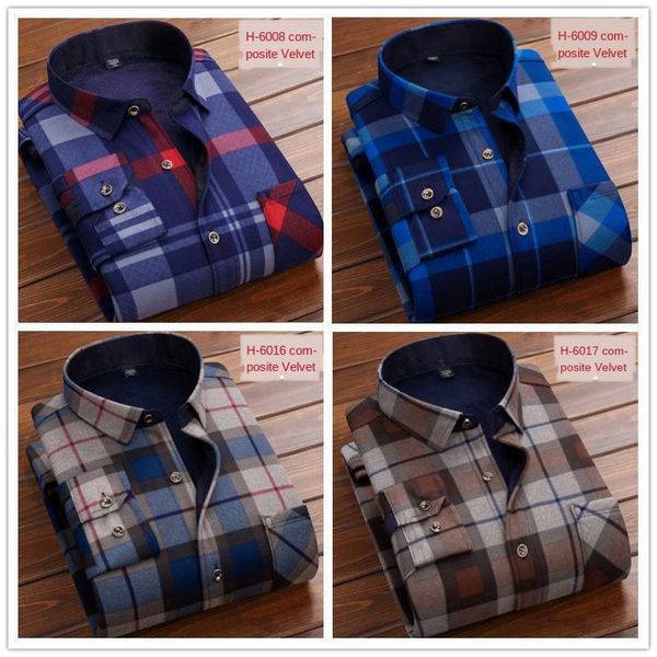 

men's casual shirts autumn winter warm plaid men thermal shirt long sleeves fashion thick flannel masculina eboy thermo, White;black