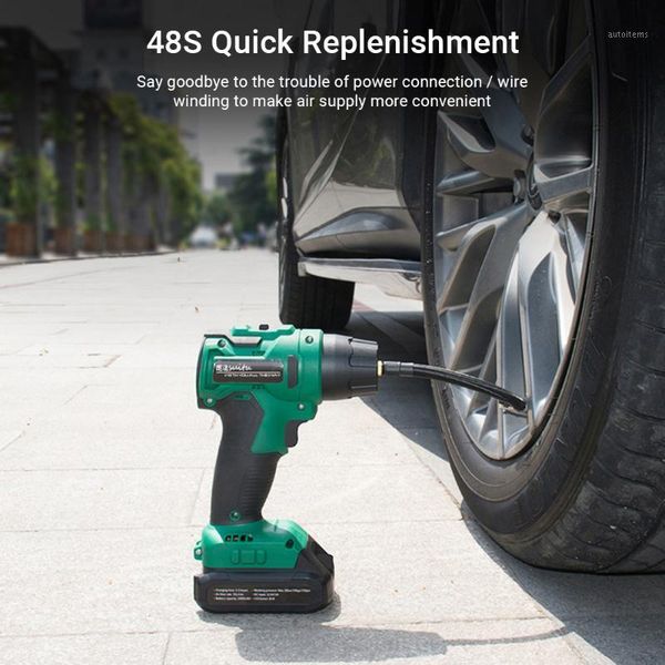 

cordless air compressor tire inflator 2000mah rechargeable portable car air pump with digital pressure gauge 140 psi tire pump1