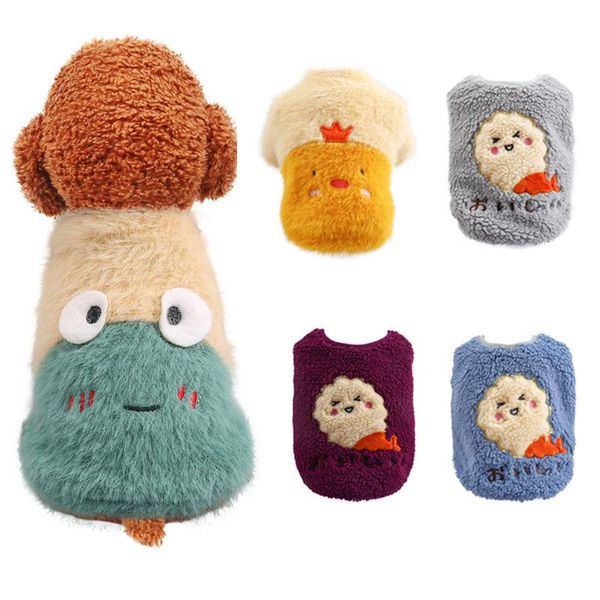 

winter warm cute puppy cat dog jacket sweet pet clothes for small dogs pets clothing pomeranian shih tzu sweatshirt pets costume
