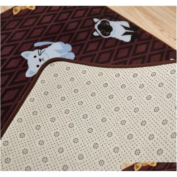 

lovely cat printed bathroom carpet bath mat 1pcs toilet rugs floor mat cartoon design bath rugs anti-slip wc mat tapete sqcupq ppshop01