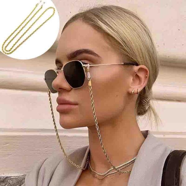 

2020 chic fashion reading glasses chain for women metal sunglasses cords eyeglass lanyard holder straps eyewear accessories h jllxtg