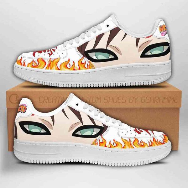 

sneakers nt diy af eyes basketball shoes gaara anime fan gift