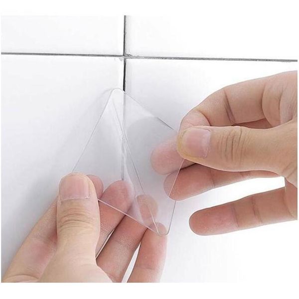 

1/5/10/20pcs double-sided transparent adhesive hook paste strong seamless tile hook bathroom supplies double-sided adhes jllfqg