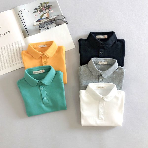

2019 new boys t shirt spring autumn baby boys clothing long sleeve cotton boys t shirt kids bc378 y0121, Blue