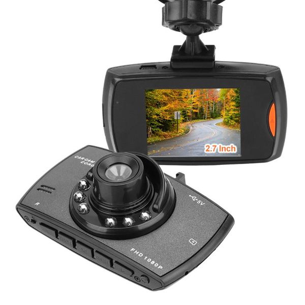 

leepee driving recorder video 2.7 inch hd 2600w camera car electronics car dvr 6pcs ir led night vision 16g/32g tf memory card