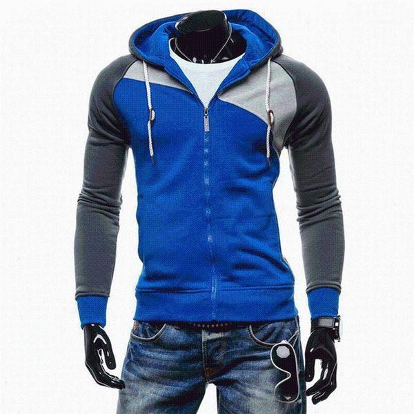 

mans autumn sweatshirt male tracksuit t luxury hoodies men sweatshirts slim fit hooded jacket pullover sportswear1, Black