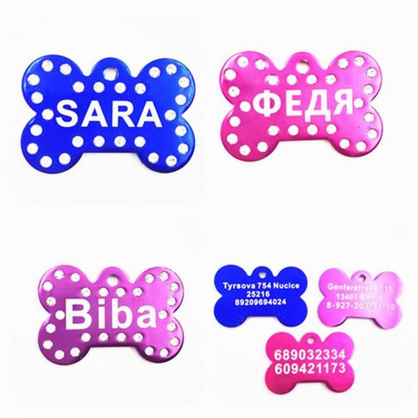 

алмазная картина индивидуальная собака tag golving graving с две стороны бесплатное письмо название адрес номер телефона номер собака воротн