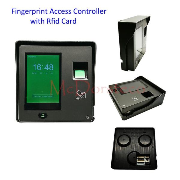 

fingerprint access control and rfid system m11 touch screen door security management controller lock opener