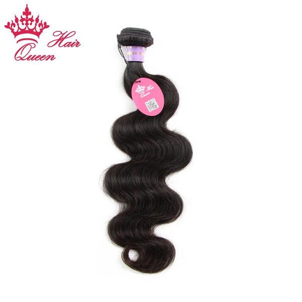 

queen hair malaysian virgin human body weave selling natural color hair extensions 1pc lot 8"-30"inch, ing, Black