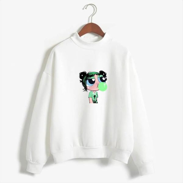 

2020 harajuku sweatshirt whoopass girls craig maccracken main theme end theme buttercup power puff aesthetic bellota las chicas, Black