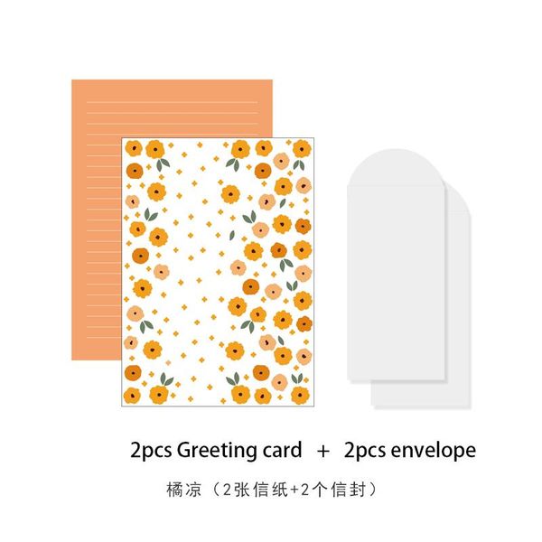 

xinaher 1шт креативного sakura лепестки открытка поздравительная открытка серия цветочная открытка tri складные card подарочные карты sqchzl