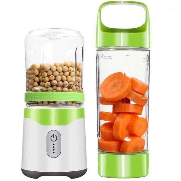 

blender portable usb juice rechargeable travel for shakes and powerful six blades1