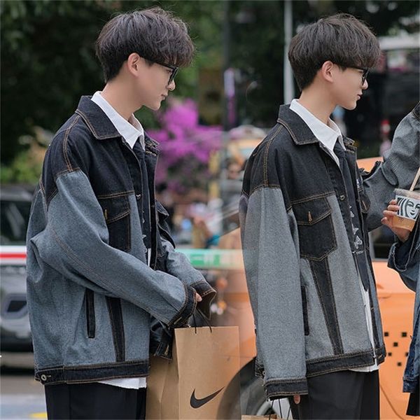 

2021 jeans new spring and in autumn fashion male student sports big long sleeve jacket 0ofl 0tlq, White;black