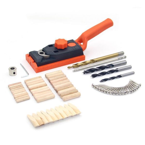 

woodworking double punching locator woodworking oblique hole locator drill bit guide set drill guide1