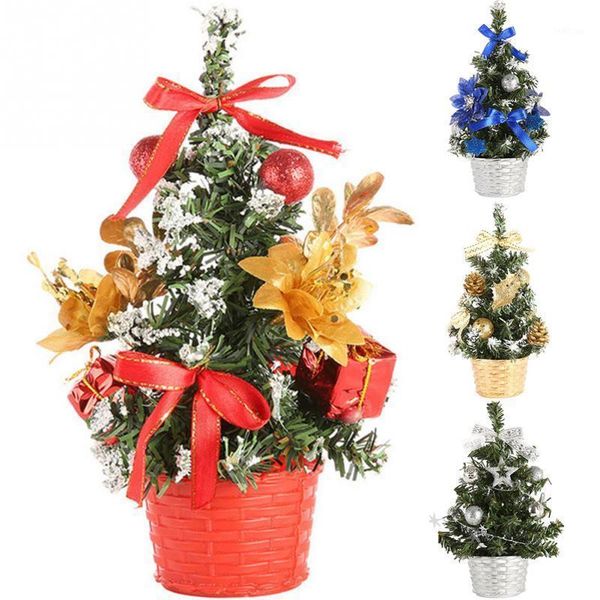 

mini size deskartificial christmas tree home decor party gift diy desk decoration christmas pine decoration tree fashion1