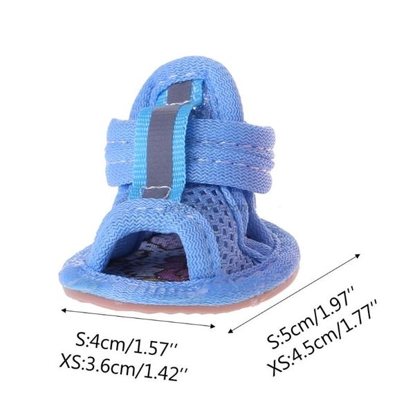 

casual anti-slip small dog shoes pet shoes summer breathable soft mesh sandals casual a sqcuah