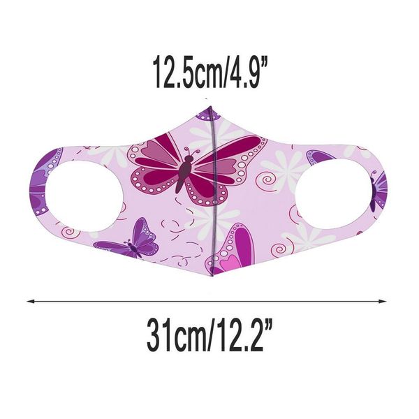 

быстрая доставка masque 1 / 5pc взрослой маски бабочка печатных масок для защиты лица моющейся маски оголовья в течение 24 часов jllrqq gard