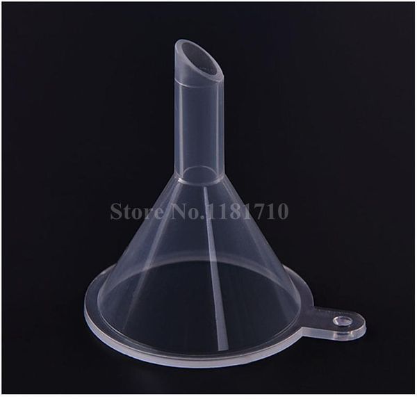 

wholesale 500pcs/lot small plastic perfume diffuser funnels,cosmetic tool tip liquid oil funnels vial wholesale 50 jllmox