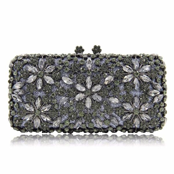 

xiyuan brand purple clutch bags for women rhinestone party handbags and purses fashion lady gemstone banquet shoulder clutches