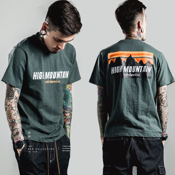 

summer o-neck mens t shirts breathable cotton classic casual character printing teenagers loose short sleeves male shirt kg-75, White;black