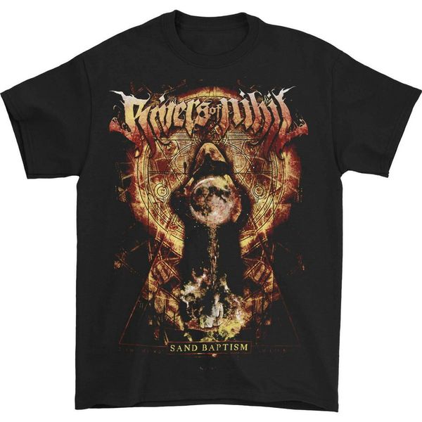 

rivers of nihil men's sand baptism t-shirt xx-large black tee shirt cool casual cotton sport hooded sweatshirt hoodie