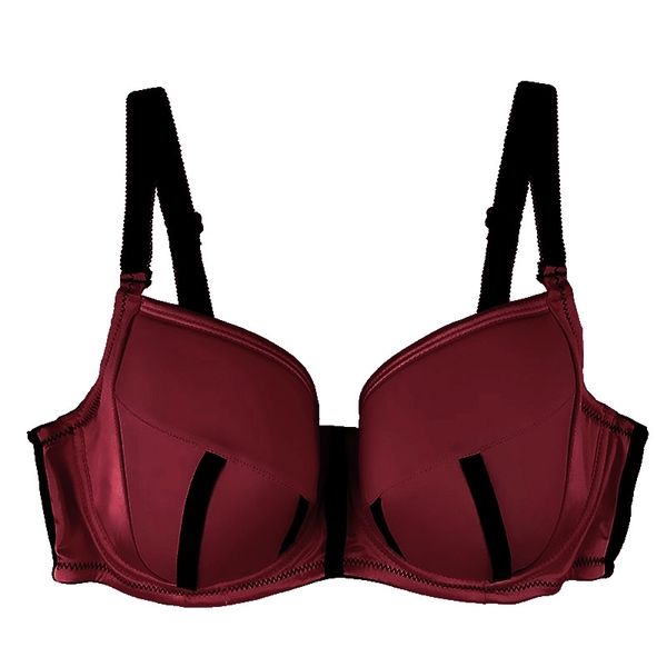 MiaoErSiDai Demi con ferretto da donna Nuovo Bralette Push Up Reggiseno imbottito sexy Biancheria intima regolabile da donna Plus Size Copertura del seno 201202