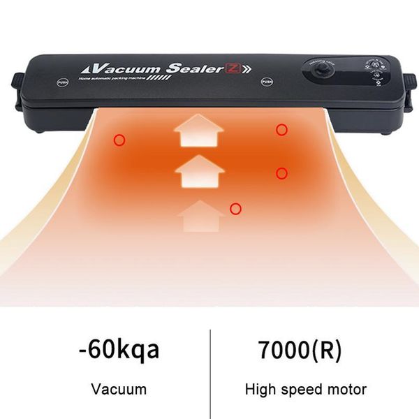 

vacuum food sealer 220v/110v matic commercial household food vacuum sealer packaging machine include 10 sqcqem