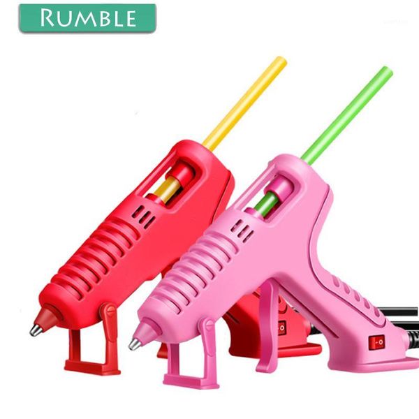 

practical 35w electric high temp melt glue gun diy model graft repair heat gun 7mm adhesive glue stick heater household tool1