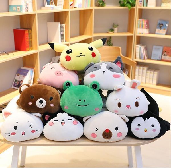 

cute frog cat dog bear monkey panda pig penguin duck hamster mouse plush stuffed animals doll baby kids girls birthday gifts y200703