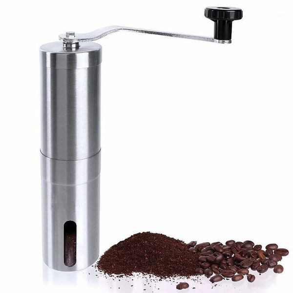 

electric coffee grinders manual grinder maker ceramics core 304 stainless steel hand burr mill ceramic corn grinding machine1