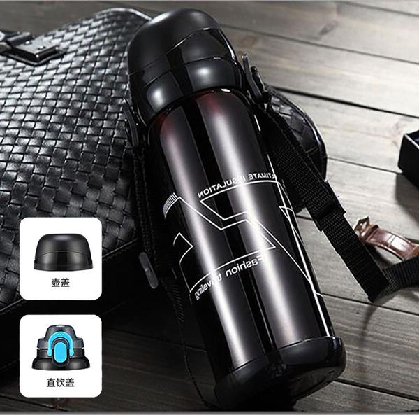 

из нержавеющей стали вакуумные многоцелевой бытовые сохранения тепла кубок открытый путешествие горшок автомобиля большой вместимости 800мл