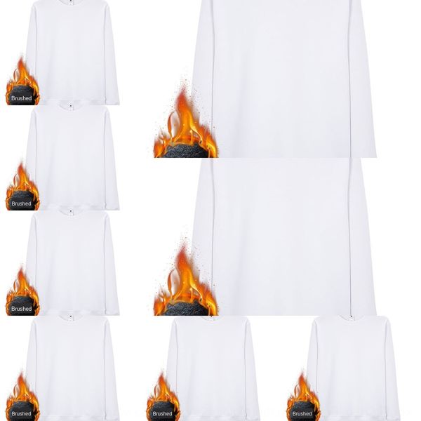 

new style jc16 pullover sweater plush blank round neck pullover solid color sweater for autumn and winter () n17ix, Black