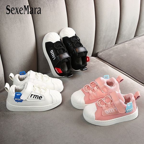 

autumn new children cotton knit shoes girls sneakers breathable spring fashion kids shoes boys casual shoes student c07011 y201028, Black;red