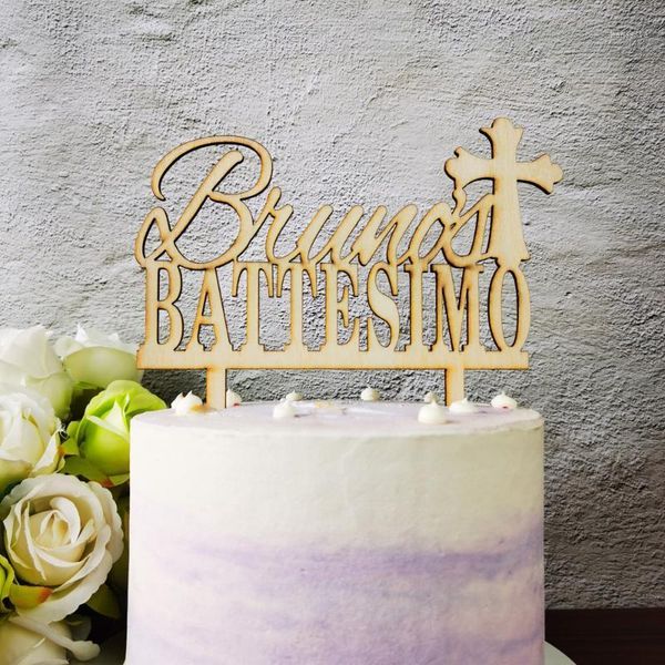 

personalized cake er with name, cake er with name of italy battesimo and cross, battesimo gift, baby shower1
