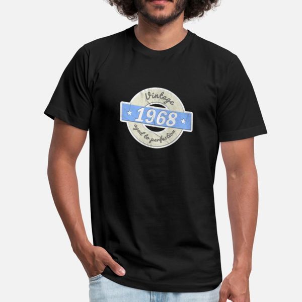 

50th birthday 1968 gift vintage aged to perfection designers graphic t shirt fit breathable summer tracksuit hoodie sweatshirt
