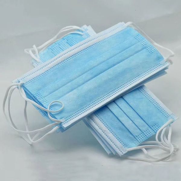 

masks meltblown designer disposable non face woven three layers anti-dust waterproof mask wholesale