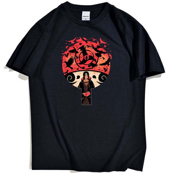 

naruto cool street anime uchiha itachi turn on amaterasu for man vintage casual comfortable male sport hooded sweatshirt hoodie t shirt
