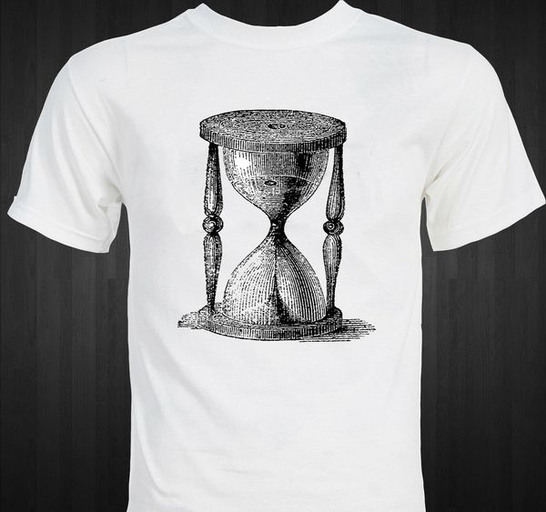 

sport antique hourglass vintage time-keeper t-shirt 2019 new 100% cotton t-shirts men men t-shirt men clothing plus size t shirts