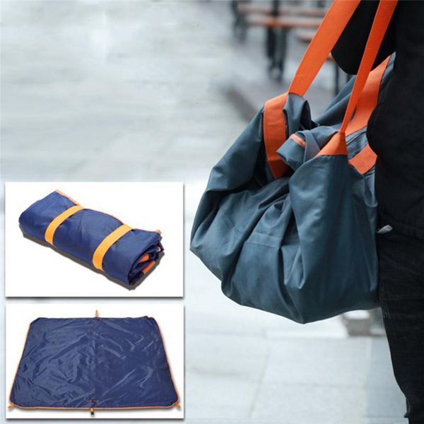 

camping blanket beach picnic mat, multifunctional camping hiking tarp waterproof folded bag lightweight compact outdoor ground
