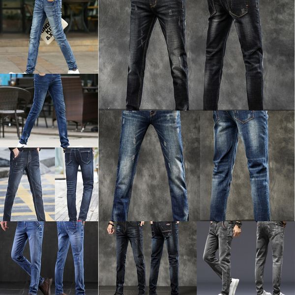 

cln4 424 jacket ripped hole zipper vintage bf jackets stand collar jean wash casual loose jacket style coats coat 2 color, Blue