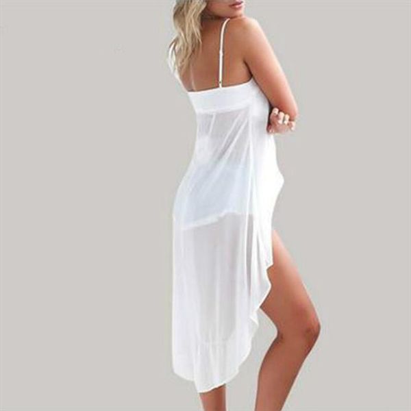 

indjxnd women blouses summer sleeveless beach white tank spaghetti straps summer women fashion shirts irregular