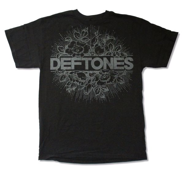 

deftones floral burst image black new official teesfashion style men tee classic tee hoodie designers t shirts sweatshirt