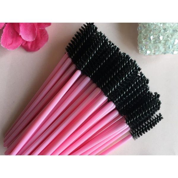 

10000pcs make up brush synthetic fiber disposable eyelash brush mascara cosmetic makeup tool red brush bar bl bbyqzx