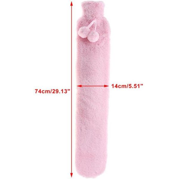 

мода грелка руки дополнительные бутылки длинные горячей воды мешок с фланель карманный чехол для рук ноги прогрев воды для наполнения горяче