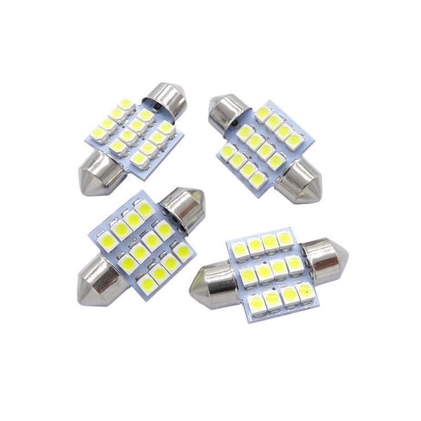 Novos 11 PCs para Mitsubishi Lancer EVO X 2008-2015 Branco Lâmpada LED Bulbos Interior Do Carro Mapa Dome Tronco Luz de Luz Luminária Acessórios