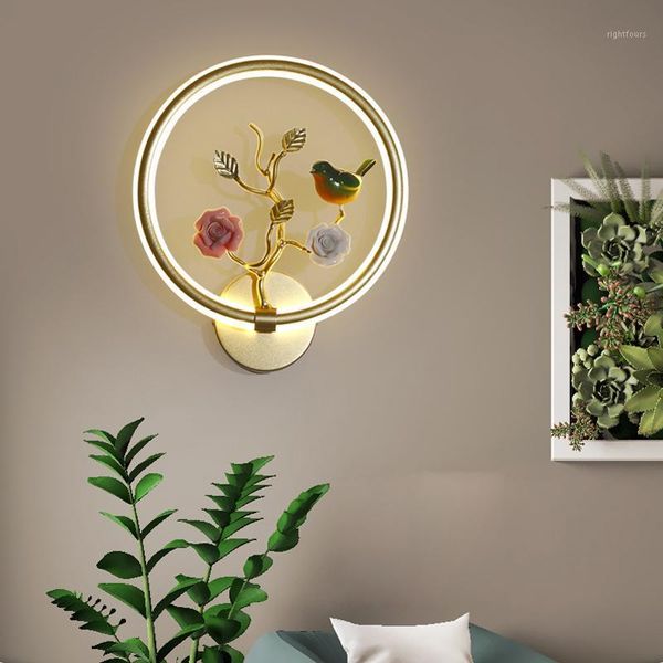 

new chinese wall lamp restaurant aisle simple creative led wall lamps modern bedside bedroom led lights corridor l lamp1
